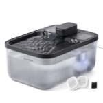 Feandrea Katzenbrunnen 4,5L – Intelligenter Trinkbrunnen mit Vierstufigem Filtersystem