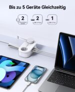 ORICO AP3 Reise-Steckdosenleiste mit USB-C PD 20W – 5-in-1 Multifunktion für unterwegs – Bild 2