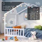 Bellabino Bia Hausbett 90x200 cm – Montessori Kinderbett aus Massivholz mit Rausfallschutz – Bild 9