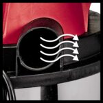 Einhell TC-VC 1812 S Nass-Trockensauger 1250 W – Edelstahlbehälter mit Blasfunktion – Bild 6
