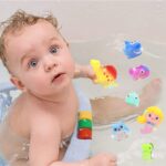 8er Set Badespielzeug mit Licht – Schwimmende Tierfiguren für Kinder – Bild 2