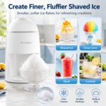 StrongBear Elektrischer Eisrasierer 200W – Schneekegel in unter 1 Minute mit Zubehör – Bild 7
