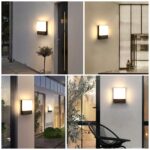 Lightsjoy LED-Aussenleuchte 18W IP65 – Warmweiss 3000K Wandlampe mit Aluminium – Bild 5