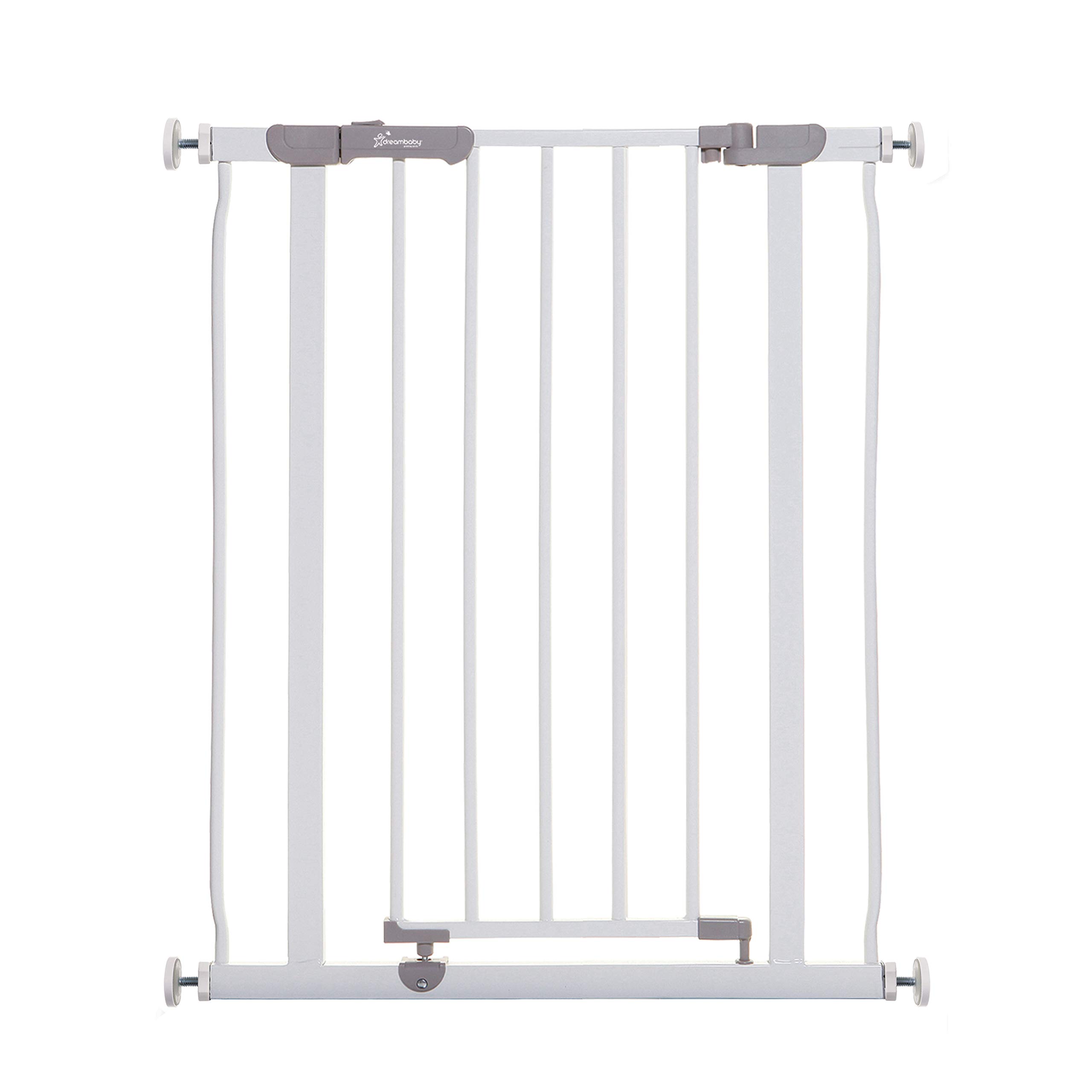 Dreambaby AVA Slimline Treppengitter 61-68 cm – Druckinstallation für Türen & Flure