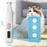 DUBUOZA PawTrim Pro – Kabelloses Haustierhaarschneidegerät mit LED & USB für Hunde & Katzen – Bild 2