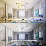 LED Deckenleuchte dimmbar 40W – Farbwechsel mit Fernbedienung & App für Wohnzimmer – Bild 4