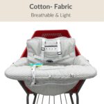 PandaEar Einkaufswagenschutz Baby 2-in-1 – Universalschutz für Säuglinge & Kleinkinder – Bild 5