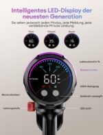 Ultenic Akku Staubsauger mit Wischfunktion 60kPa – 2-in-1 Reinigung für Hartböden – Bild 5