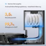 Ultenic Saugroboter mit Wischfunktion – 10000Pa, 200Min, LiDAR Navigation, 3,5L Absaugstation – Bild 10