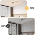 Homefire LED Deckenlampe 12W – Modernes Wellendesign mit Warmweiss 3000K für Wohn- & Schlafbereiche – Bild 5