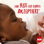 NUK Perfect Match Babyflaschenset – Adaptive Flaschen mit Anti-Colic für 0–6 Monate – Bild 3