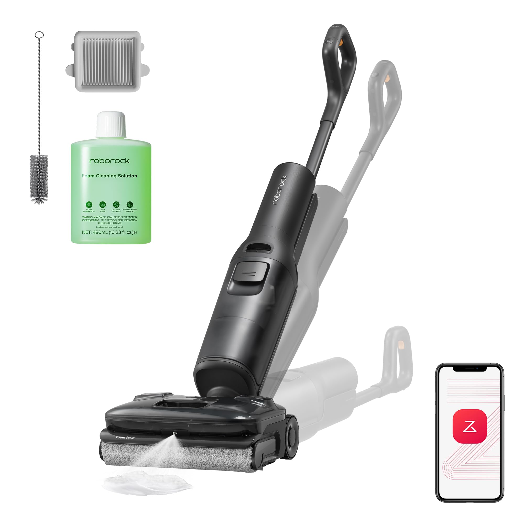 roborock F25 ACE Pro Nass-Trockensauger mit 25000Pa & JetFoaming – Profi-Reinigung für Haushalte