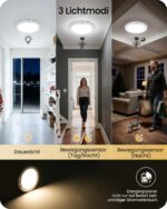 GOEBLESON Wiederaufladbare Sensor-Deckenleuchte mit Fernbedienung – Intelligente LED für Flur & Treppen – Bild 5