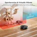 EASINE E20 Saugroboter mit LiDAR-Navigation & 10000Pa Saugkraft – Intelligente Reinigung für Teppich & Tierhaare – Bild 6