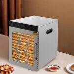 MccoMMon Dörrautomat 10-Schicht 800W Edelstahl – Professionelles Dörrgerät für Obst, Fleisch & Gemüse – Bild 2