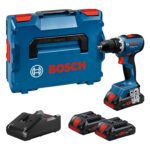 Bosch Professional GSR 18V-65 Akku-Bohrschrauber – 18V System mit Akku & L-BOXX