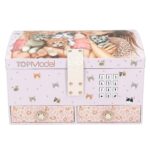 Depesche TOPModel Cat Love Schmuckkästchen – Schmuckbox mit Code, Sound & Spiegel – Bild 3