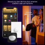 Philips Hue Aurelle LED Panelleuchte 120x30 cm – Smart Home Deckenleuchte mit Sprachsteuerung – Bild 6