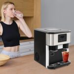 Quenoxo 3-in-1 Eismaschine – Würfel, Crushed & Nugget-Eis für Bars & Gastronomie – Bild 5