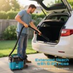 Seesii 10L Akku Nass-Trockensauger 3-in-1 – Kabellos für Werkstatt, Auto & Baustelle – Bild 9