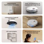 XIAOMI H50 Saugroboter mit Wischfunktion – 10.000 Pa Saugkraft & automatischer Staubentleerung – Bild 2