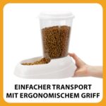 Ferplast Zenith 3L Automatischer Futterspender – Trockenfutter Dispenser für Hunde & Katzen – Bild 5