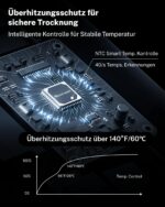 HomeRunPet Hundefön 43dB Ultraleise – Professioneller Hundetrockner mit 120m/s & Temperaturregelung – Bild 7