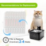 NautyPaws Katzenbrunnen Filter 24er Set – Aktivkohle & Ionentausch für DownyPaws – Bild 7