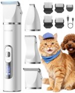 oneisall 3in1 Schermaschine für Katzen & Hunde – Profi-Haarschneider mit LCD & IPX7