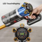 FDUXUD Akku Staubsauger 650W/55kPa – Kabelloses Hochleistungsgerät mit 70 Min Laufzeit – Bild 6