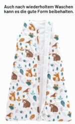 Chilsuessy Babyschlafsack 2.5 Tog 130cm – Winterschlafsack aus Baumwolle für sicheren Schlaf – Bild 7