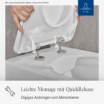 Villeroy & Boch Universal WC-Sitz oval – Weiß glänzend mit Absenkautomatik & QuickRelease – Bild 5
