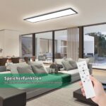 Oraymin LED Deckenpanel 120x30 cm – 40W Dimmbar mit Fernbedienung & Speicherfunktion – Bild 3
