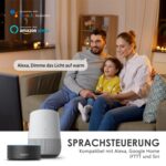Gaethra LED Deckenleuchte 30W Rund – RGB & Dimmbar mit Alexa & App-Steuerung – Bild 3