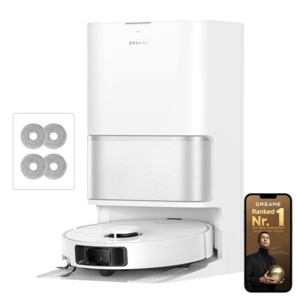dreame L10s Ultra Gen 3 Saugroboter mit Wischfunktion – 25.000 Pa Saugkraft & Auto-Entleerung