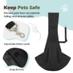 Pawaboo Hunde-Tragetasche für kleine Hunde – Freihändig mit Sicherheitsgurt & Wendelbares Design – Bild 5