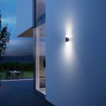 Steinel LED Außenleuchte L 910 S – Wandleuchte mit 180° Bewegungsmelder & 12m Reichweite – Bild 3