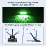 Olvy Turbo A10 Akku Staubsauger Kabellos – 35 KPa Saugkraft mit Wischfunktion – Bild 5