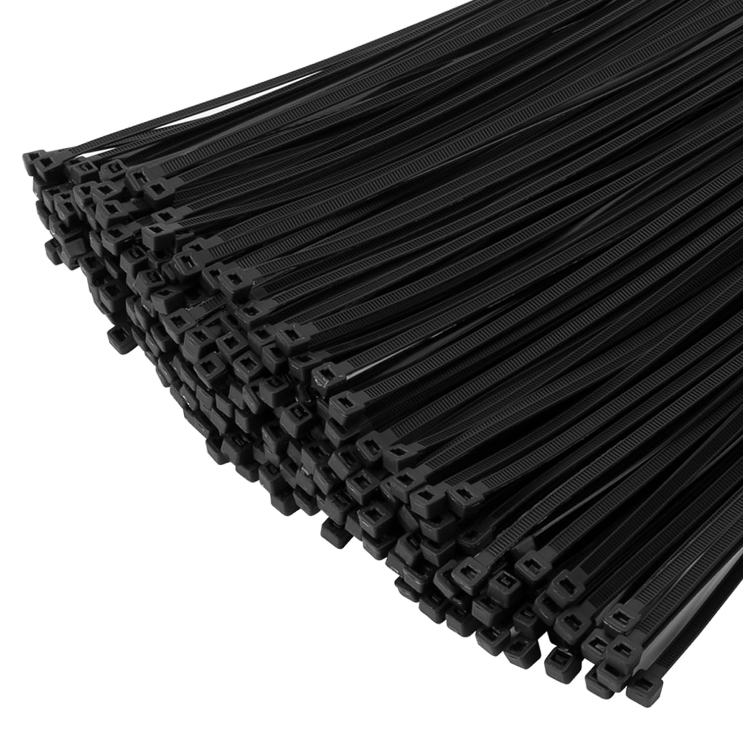 XINGO 1000er Pack Kabelbinder Schwarz 300mm – UV-beständig & 22,7 kg Zugfestigkeit