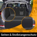 Kingsleeve® Kofferraumschutz 180x167cm – 600D Oxford Wasserabweisend & Kratzfest für Hunde – Bild 8