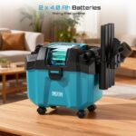 Seesii 10L Akku Nass-Trockensauger 3-in-1 – Kabellos für Werkstatt, Auto & Baustelle – Bild 6