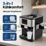 jiumxliu 3-in-1 Eiszubereiter – Eiswürfel, Crushed Ice & Eiswasser in 8-12 Minuten – Bild 2