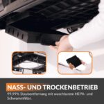 Giraffe Tools Grandstorm Nass- & Trockensauger mit 10 m Schlauch – Wandmontage für Garage – Bild 7