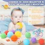 YOOHBERRYS Musikspielzeug mit 6 Sensorik Bällen – Montessori Lernspielzeug für Babys ab 1 Jahr – Bild 6