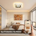 MELAYR LED Deckenleuchte 24cm Quadratisch – 3 Farbtemperaturen & Memory-Funktion – Bild 4