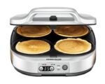 Rommelsbacher Pancake Maker PC 1800 – 4er Backplatten mit Antihaftbeschichtung & Zeitschaltuhr