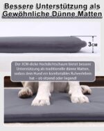 Favodormir Hundematte 105x70cm – Wasserdicht Kunstleder Hundebett für grosse Hunde – Bild 4