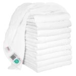MAKIAN Mullwindeln 10er Pack 80x80 cm – Premium Baumwolle, Oeko-TEX® zertifiziert, kochfest
