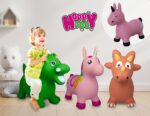 JAMARA Einhorn HoppyDoo Hüpftier – Motorikspielzeug für Kinder ab 12 Monaten – Bild 7