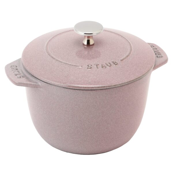 STAUB La Cocotte de Gohan Reistopf 16 cm – Gusseisen Reiskocher Chiffon Rose